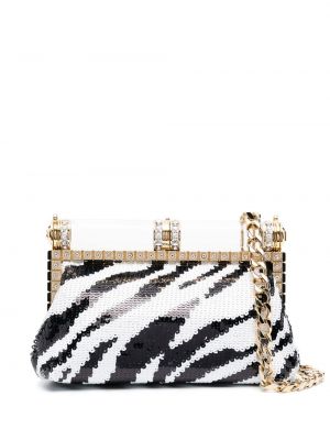 Pisemska torbica s potiskom z zebra vzorcem Dolce & Gabbana