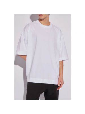 Camisa de algodón Dries Van Noten blanco