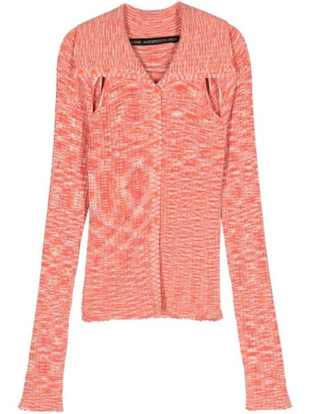 Kort sweater Andersson Bell orange