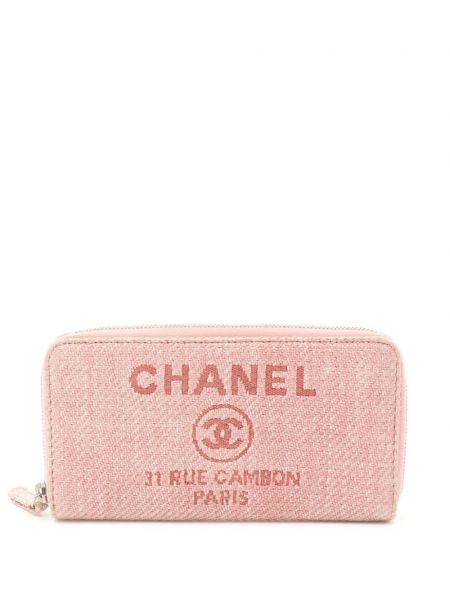 Piniginė Chanel Pre-owned rožinė