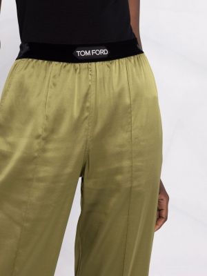 Rovné kalhoty Tom Ford béžové