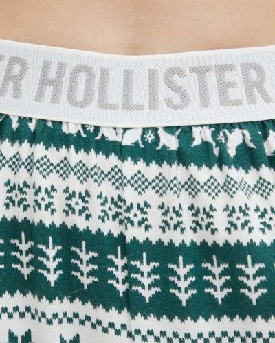 Kalhoty Hollister Co. zelené