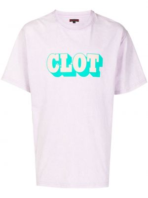 Тениска с принт Clot
