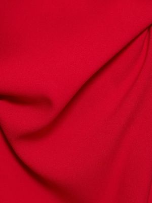 Сатенена рокля Moschino червено