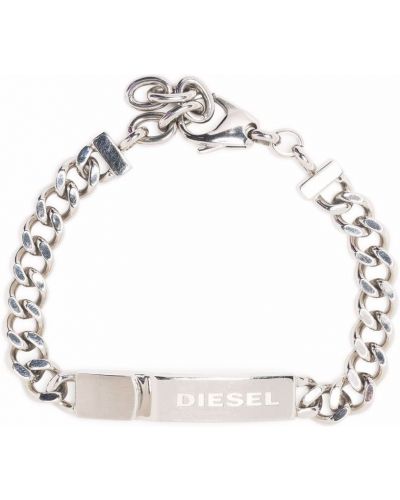 Kjede armbånd Diesel sølv