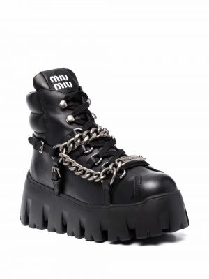 Botas Miu Miu negro