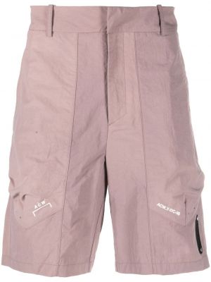 Pantaloni scurți cu imagine A-cold-wall* violet