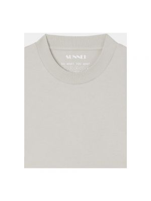 Camiseta de manga larga de algodón Sunnei