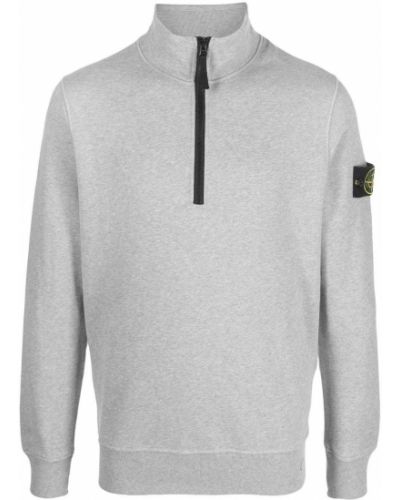 Sweatjakke Stone Island grå