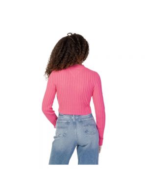 Jersey de tela jersey Tommy Jeans rosa