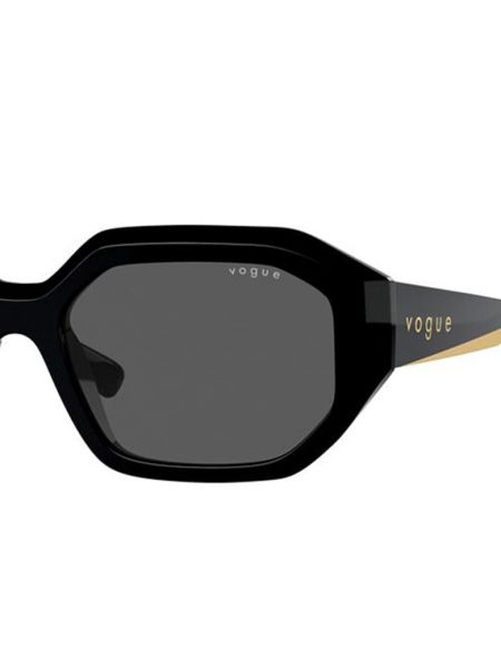 Однотонные очки солнцезащитные Vogue черные