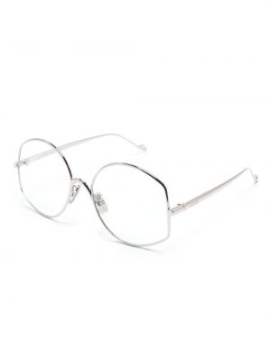 Okulary Loewe srebrne