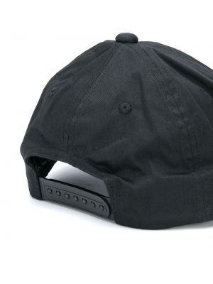 Siuvinėtas kepurė su snapeliu Emporio Armani juoda