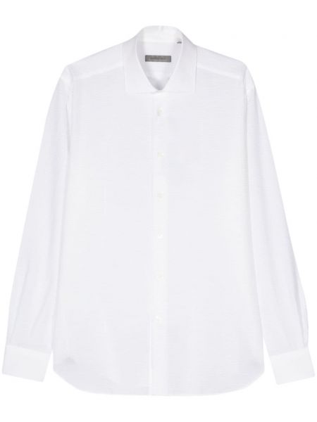 Bavlnená košeľa Corneliani biela