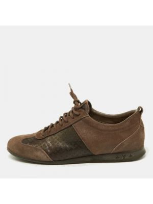 Sneakersy Louis Vuitton Vintage brązowe