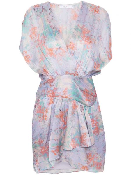 Mini haljina s cvjetnim printom s printom Iro