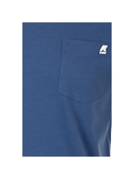 Camiseta K-way azul