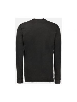 Camiseta de manga larga de algodón de tela jersey Dolce & Gabbana negro