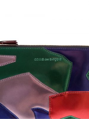 Lakovaná kožená peněženka Comme Des Garçons Wallet
