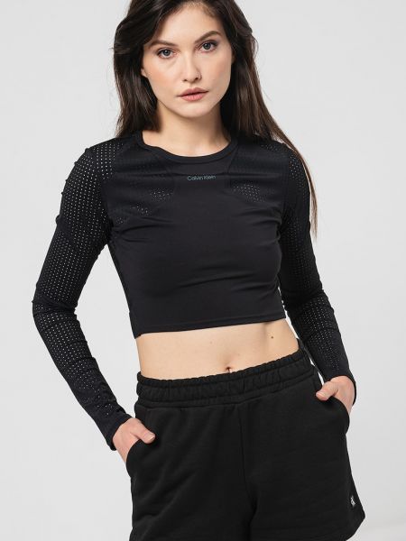Блузка для фитнеса Calvin Klein черная