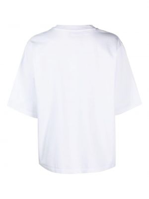 Kokvilnas t-krekls Róhe balts