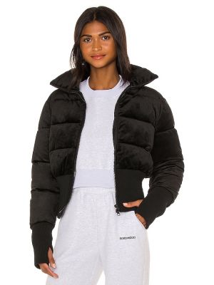 Unreal Fur Amsterdam Puffer Jacket in Black. Size L, M, S, XS.