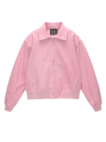 Prehodna jakna Pull&bear roza