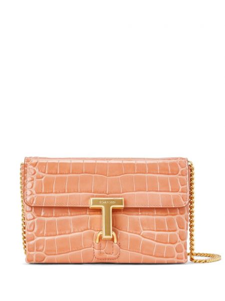 Nahka mini laukku Tom Ford pinkki