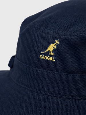 Pamučni šešir Kangol plava