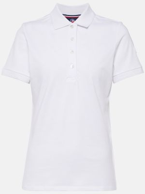 Medvilninis polo marškinėliai Fusalp balta