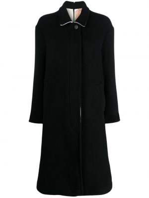 Вълнено палто N°21 черно