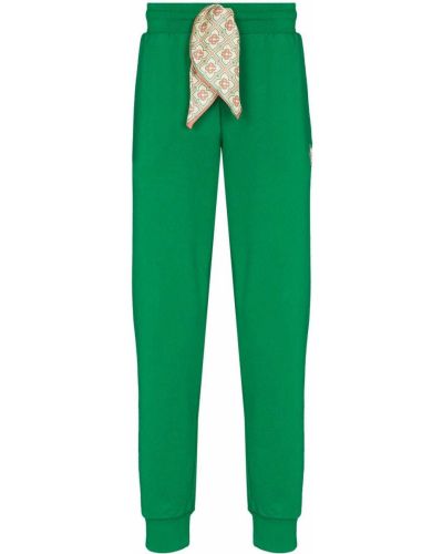 Pantalones de chándal con apliques Casablanca verde