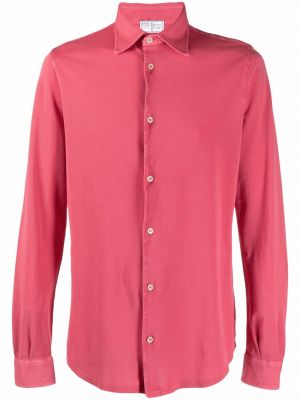 Camisa con botones Fedeli rosa