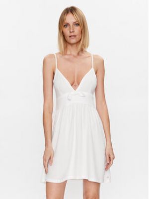 Priliehavé šaty Roxy biela