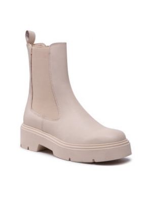 Chelsea boots Gino Rossi beige