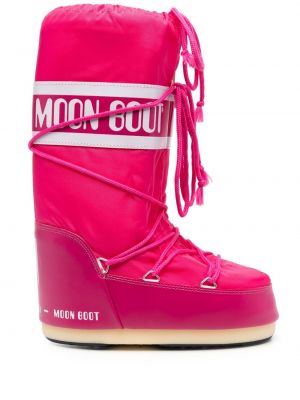 Gummistiefel Moon Boot pink