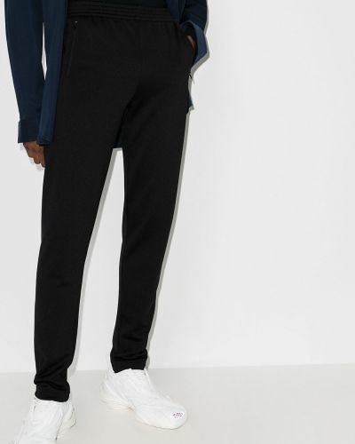 Spodnie sportowe slim fit Balenciaga czarne