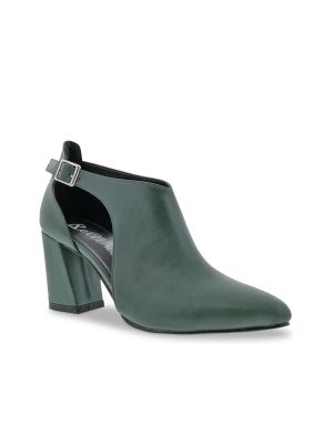 Ботинки с вырезами Bellini зеленые