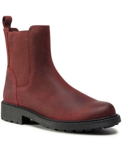 Clarks Bokacsizma Orinoco2 Top 261523304 Bordó