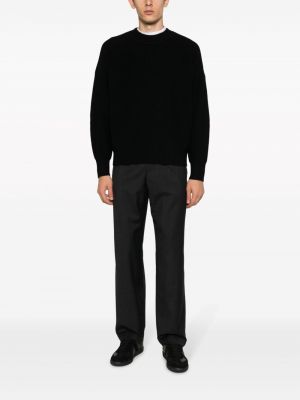 Sweter wełniany z wełny merino Marant czarny