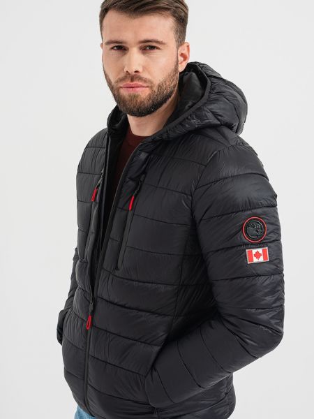 Куртка с капюшоном Canadian Peak черная