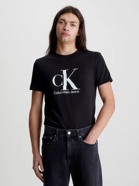 Tricou Calvin Klein Jeans negru