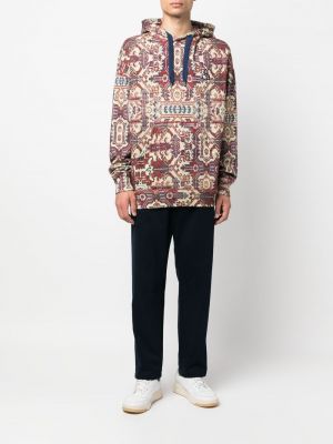 Bluza z kapturem bawełniana w abstrakcyjne wzory Isabel Marant
