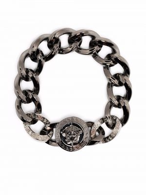 Bransoletka łańcuch srebrna Versace