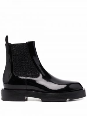 Ботинки на шпильке высокие Givenchy, черные