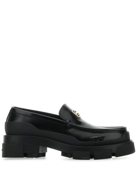 Læder loafers Givenchy sort