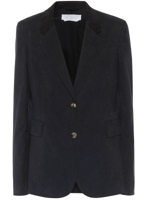 Blazer de algodón Gabriela Hearst azul