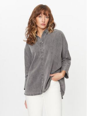 Chemise oversize Only gris