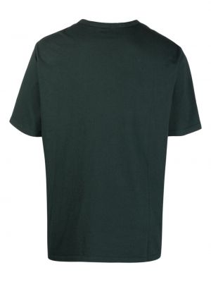 T-shirt en coton avec manches courtes Vince vert