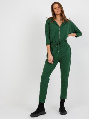 Salopetă Fashionhunters verde